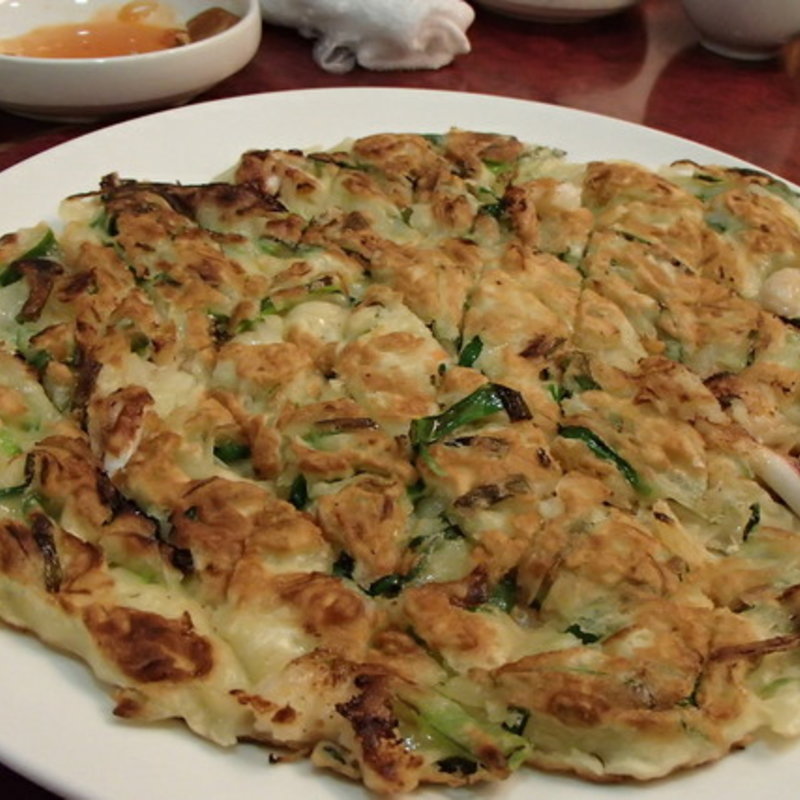 海鮮ちぢみ(巨富家 （クォブヤ）)