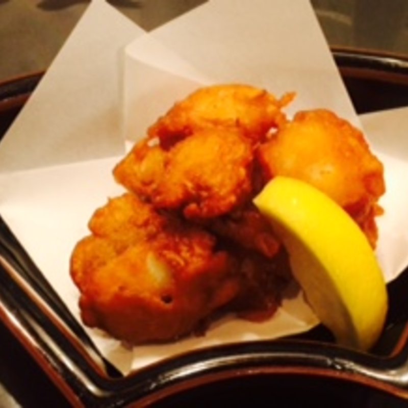 たこのから揚げ(魚に鍋に炭火焼　いちかわ　藤 （【旧店名】もつやき藤）)