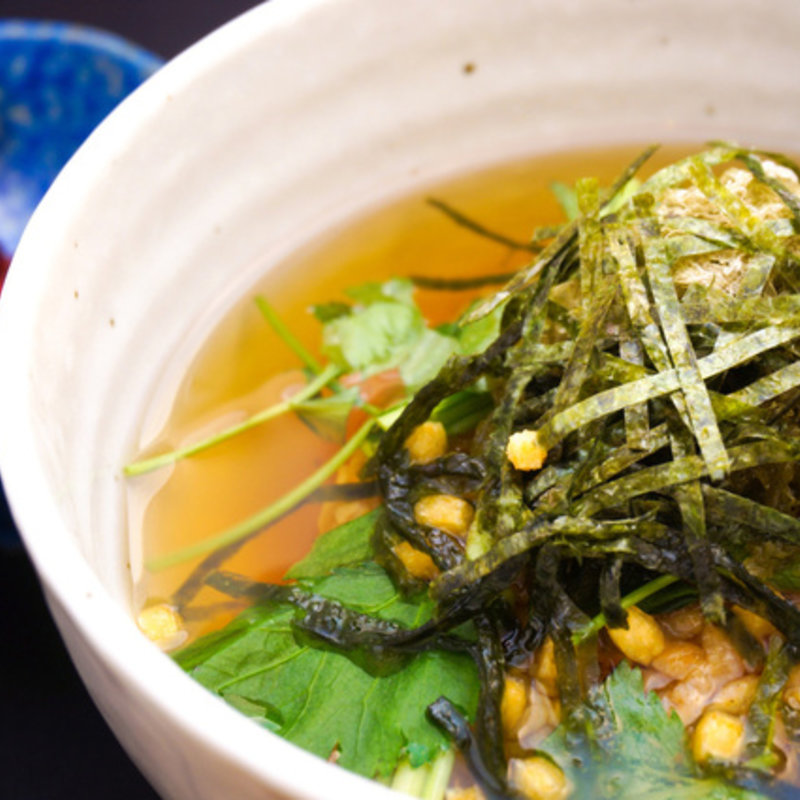 焼きおにぎり茶漬け(魚に鍋に炭火焼　いちかわ　藤 （【旧店名】もつやき藤）)