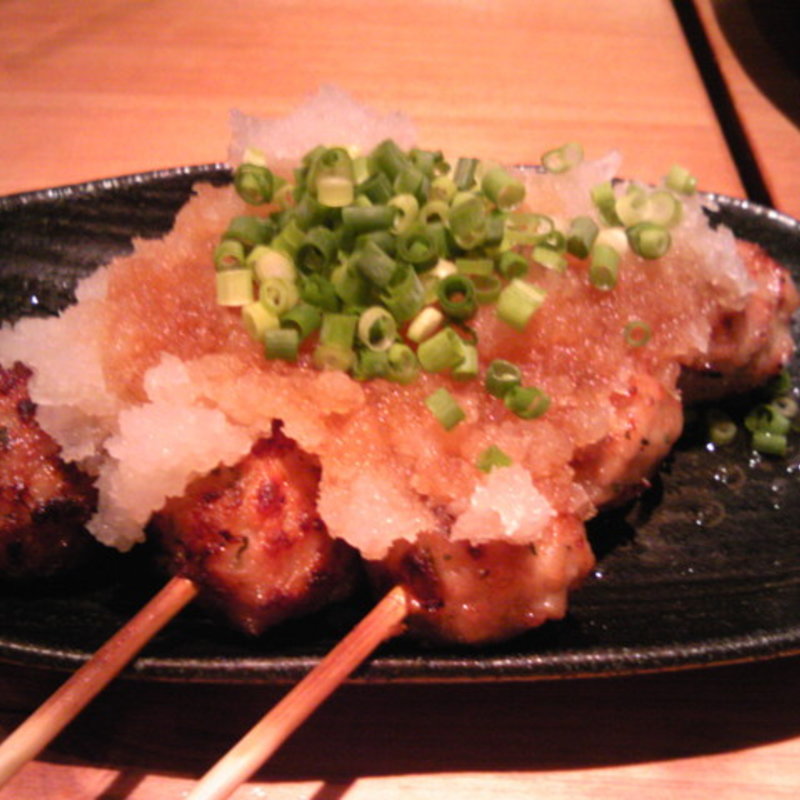 おろしつくね(魚に鍋に炭火焼　いちかわ　藤 （【旧店名】もつやき藤）)