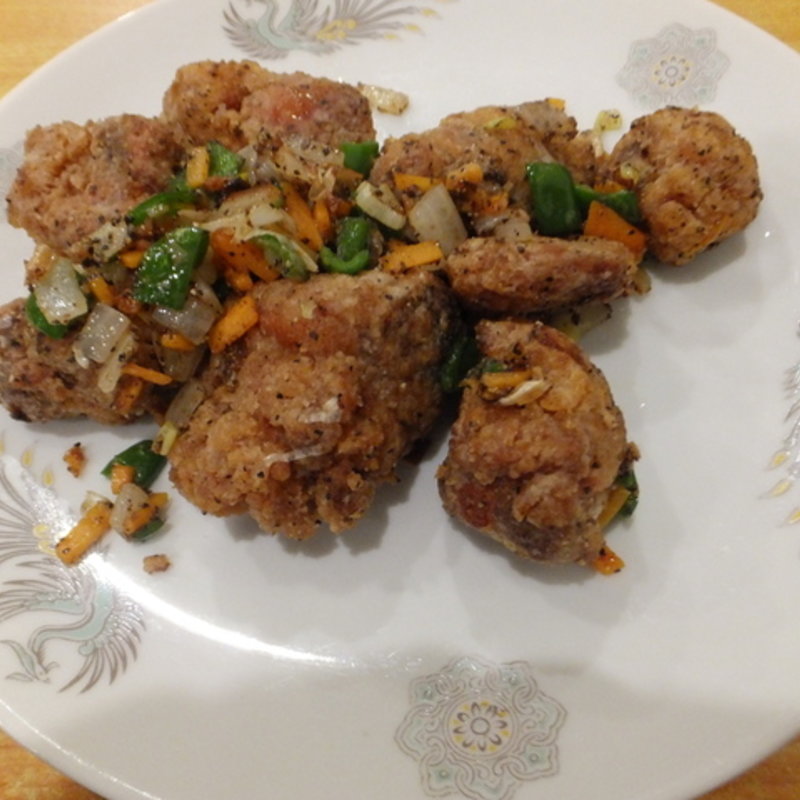 スペアリブの山椒風炒め(品珍園 )