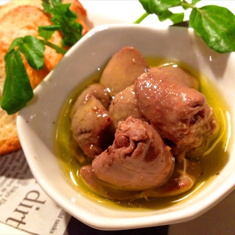 レバーのしっとりオイル漬け(Public ARROW'S)