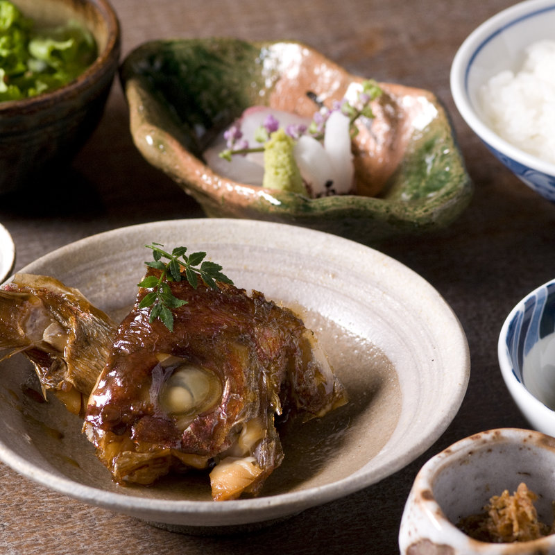 窯焼きの煮つけ(真々田 )