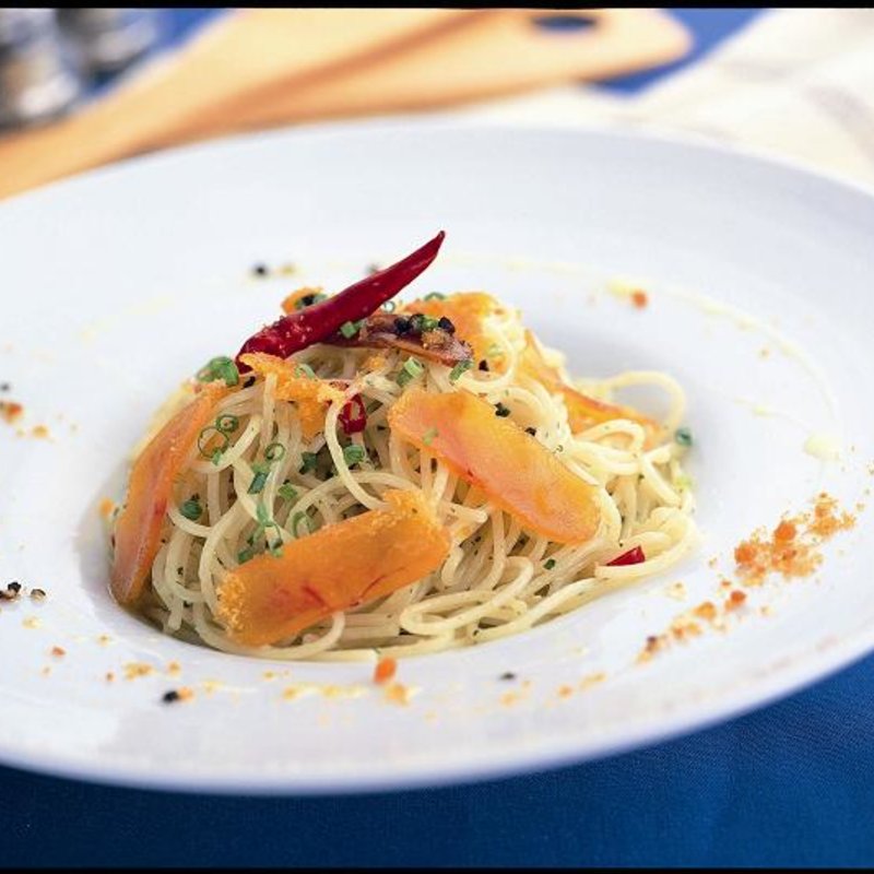 カラスミのオリーブパスタ(マルコ 102)