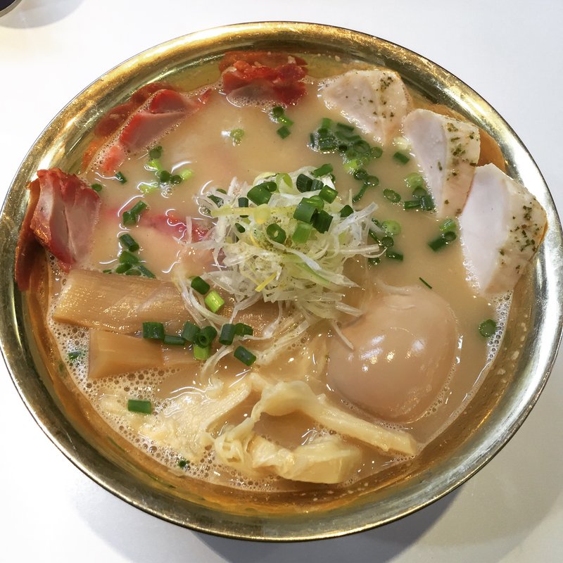 鶏とろだく麺 極(鶏湯ラーメン ばふ)