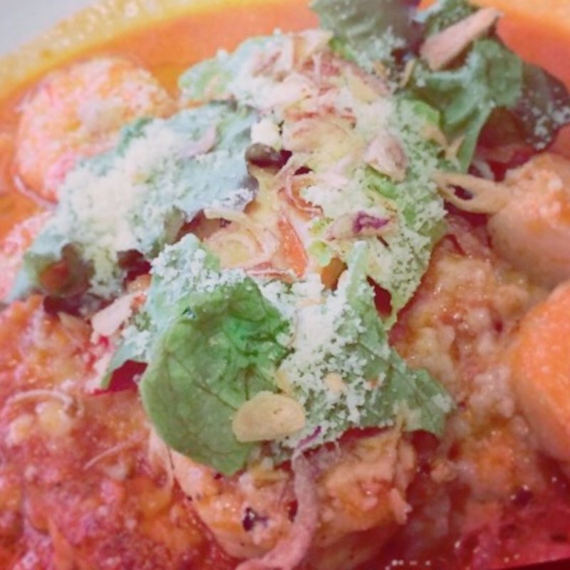 焼きリゾット（海老とホタテのアメリケーヌ）(HiDE （ヒデ）)