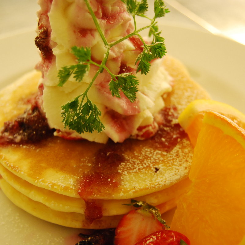 ストロベリーのパンケーキ(モロコバー )