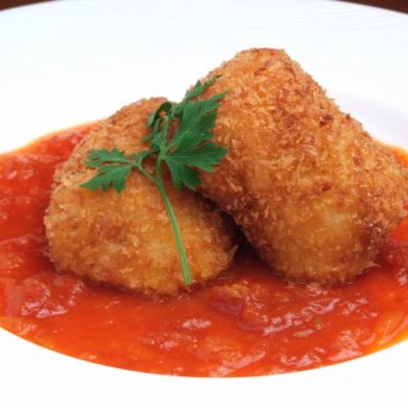 カニコロッケ　トマトソース(ミカヅキ （MIKAZUKI）)