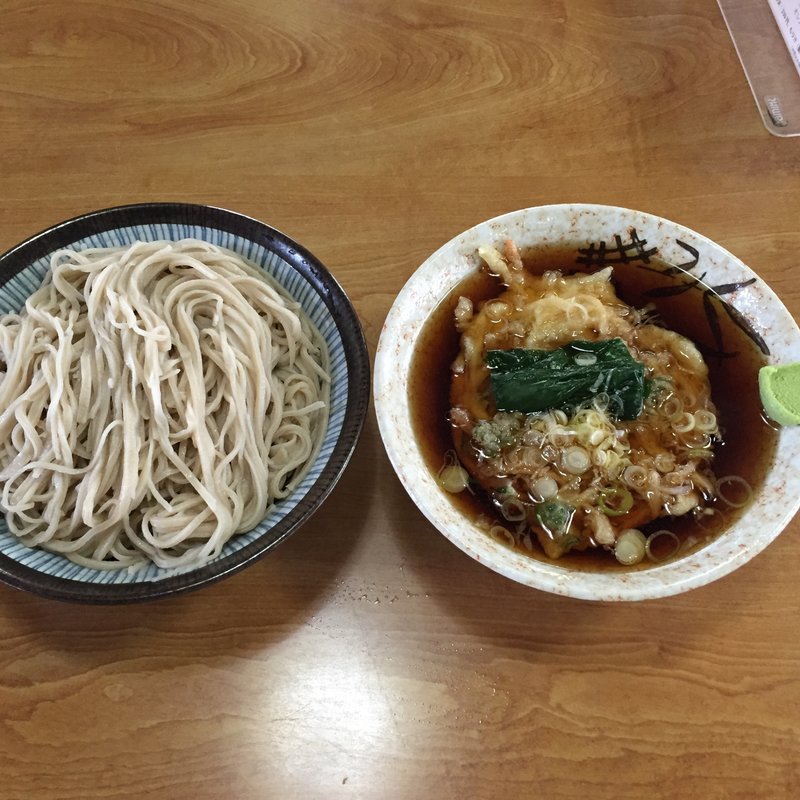 ひたし天ぷら蕎麦(すずや)