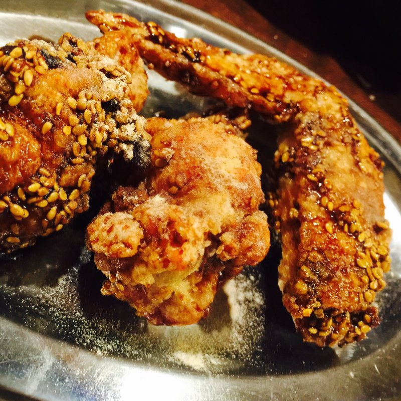 手羽甘辛揚げ(とりビアー 三軒茶屋本店)