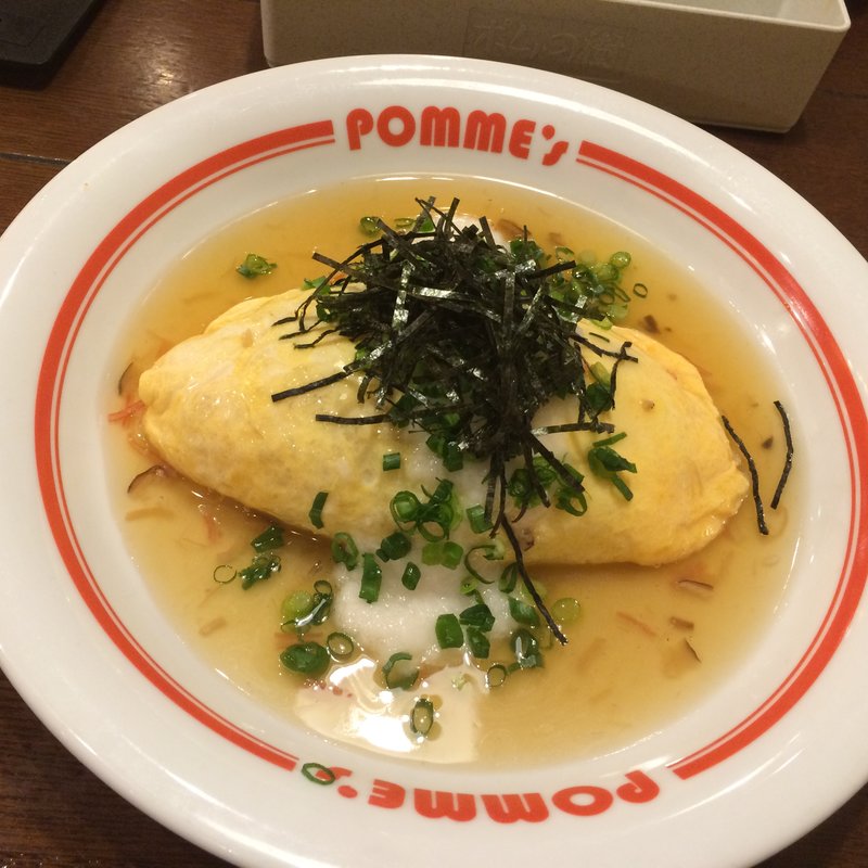 とろろの和風あんかけオムライス(ポムの樹 京都三条店 )