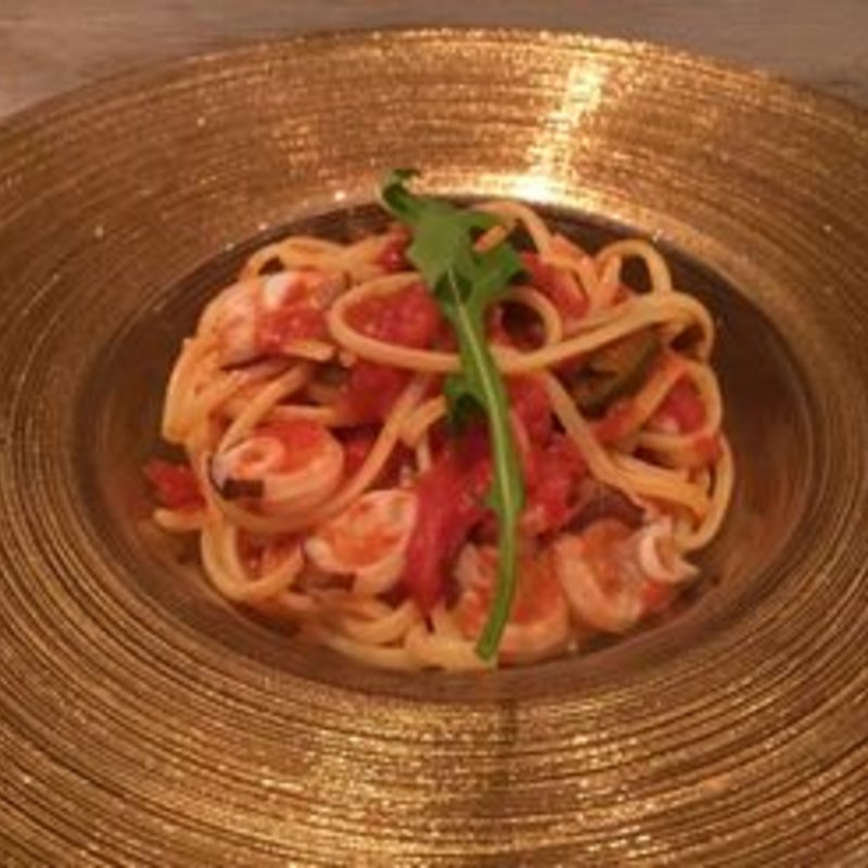 水タコとハラペーニョのアラビアータ(グラッシー （Glassy）)