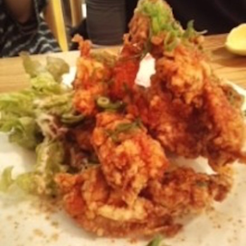 唐揚げマウンテン定食(炭焼き定食や　台所や )