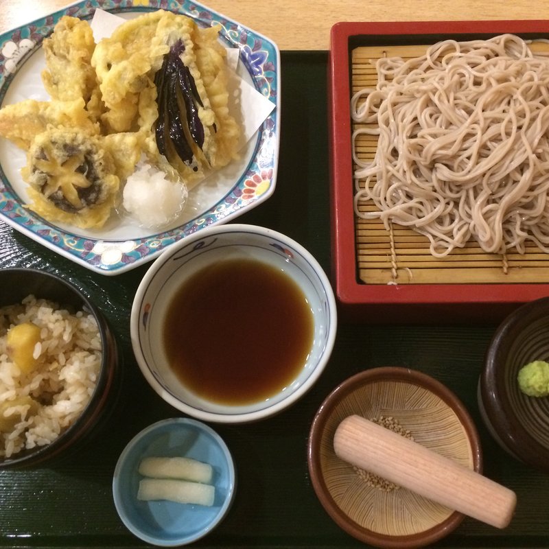 秋の天せいろ定食(宴家 巣鴨店 （うたげや）)