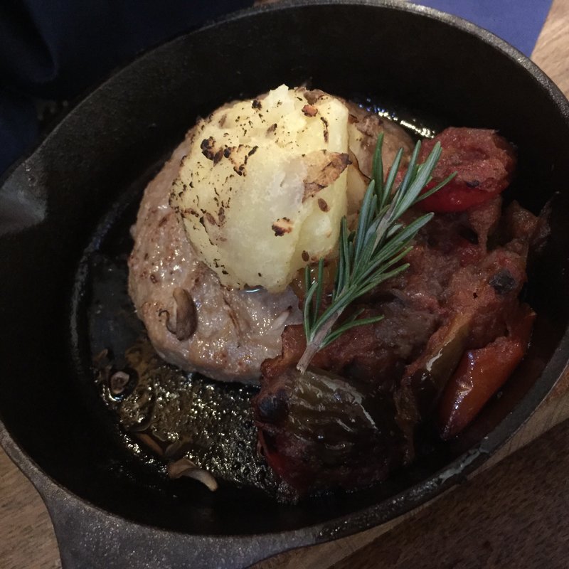 本日のハンバーグランチ(ノイカフェ苦楽園店)