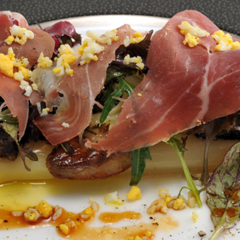 ホワイトアスパラのグリル(モノリス)