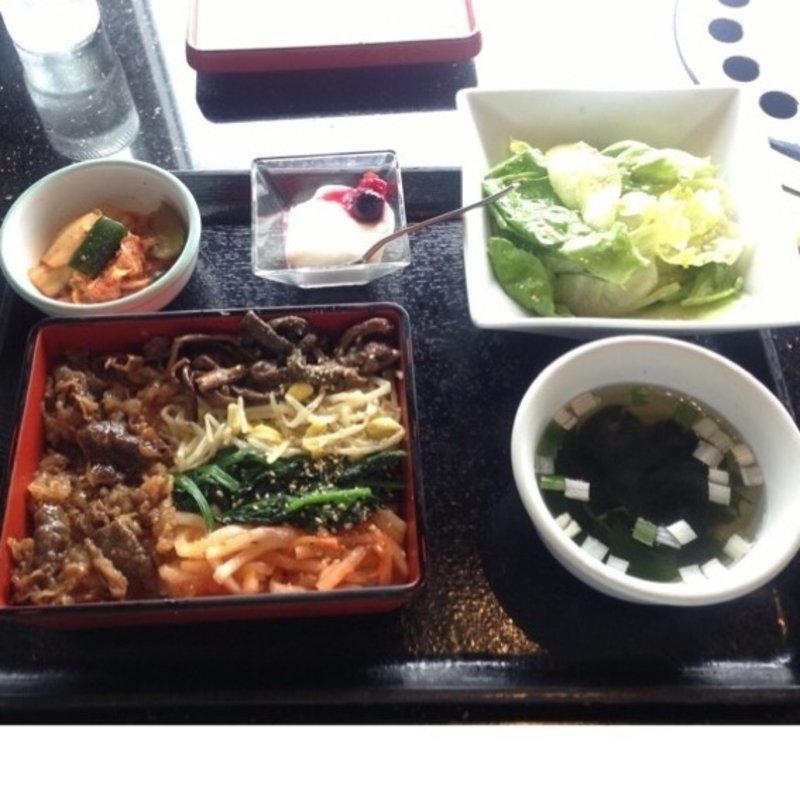 ビビンバ肉重ランチ(叙々苑 東京ドームシティラクーア店)