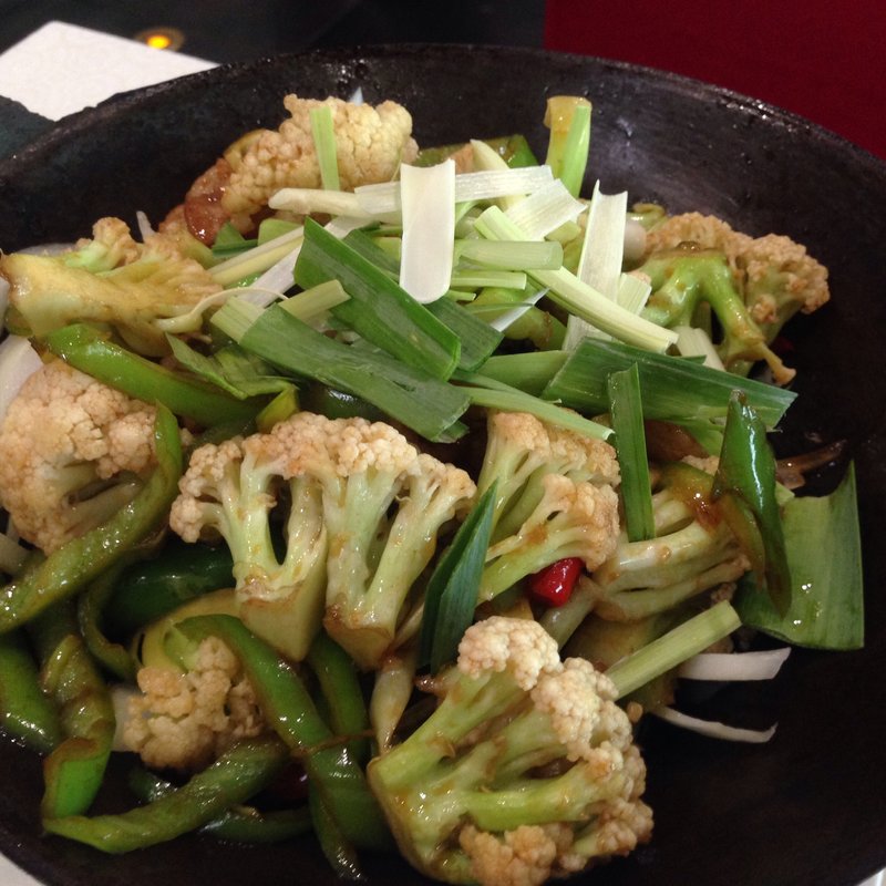 ブロッコリー炒め(北京空港内)