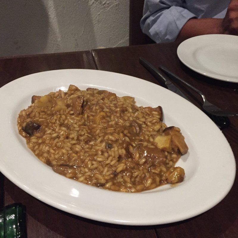 ポルチーニと栗のリゾット 1.5人前(神楽坂 イタリアン)