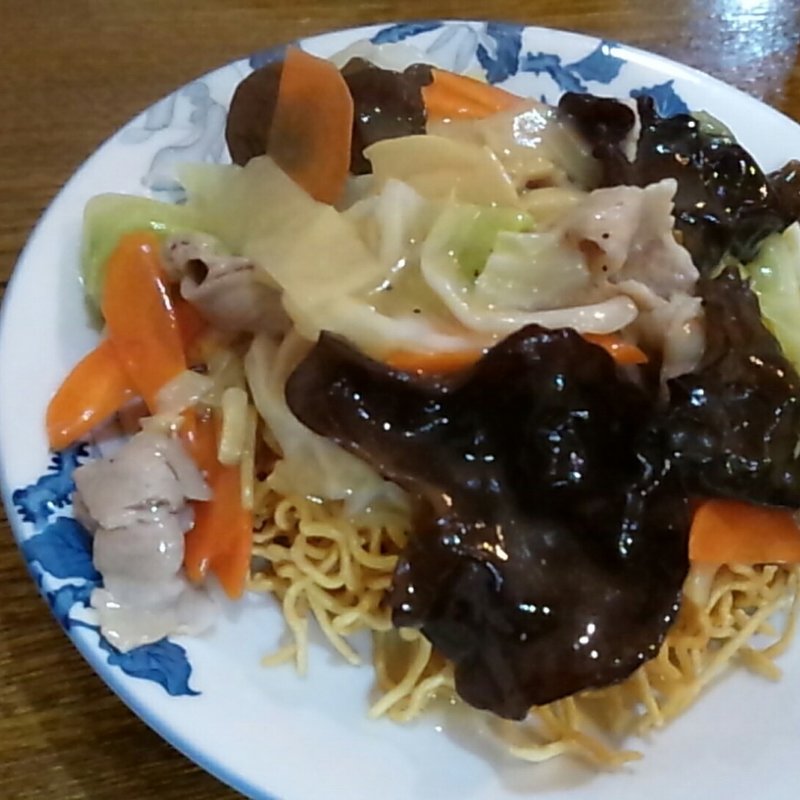 かた焼きそば(居酒屋悟空 )