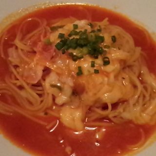 チーズ・ベーコンのトマトソーススパ(夢街道 東金井店 )