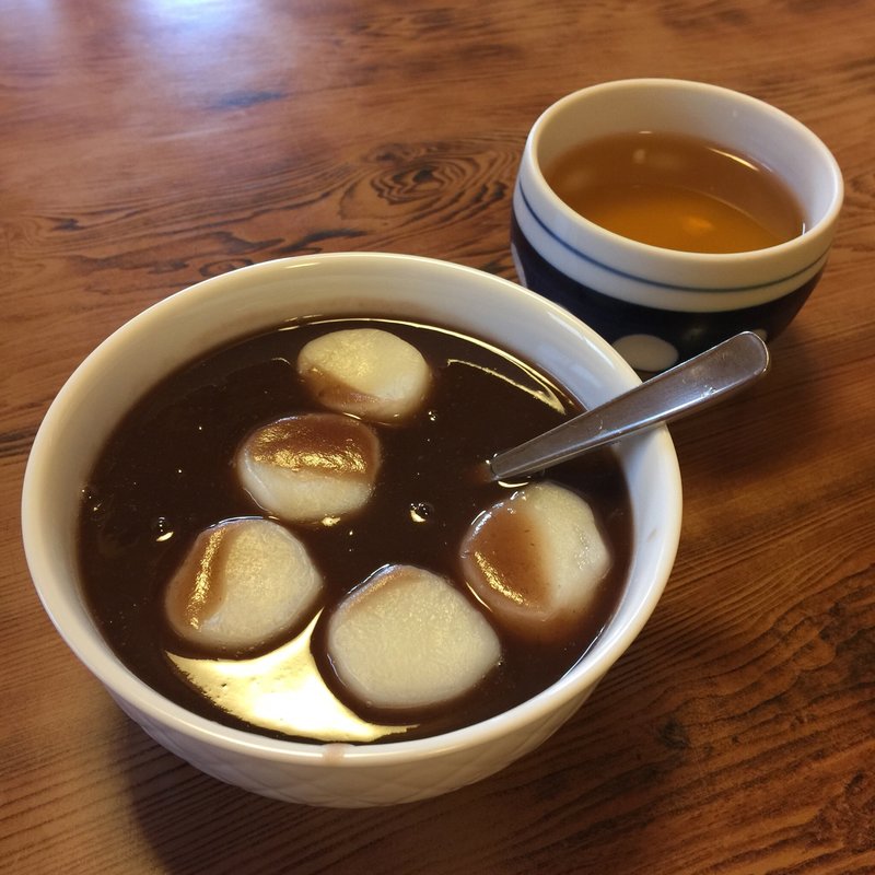 小豆ぜんざい(どんじき茶屋 （ドンジキチャヤ）)