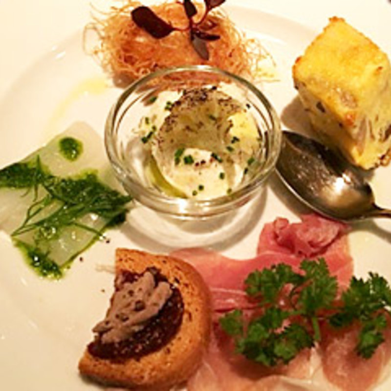 前菜盛り合わせ(オステリア イノウエ)