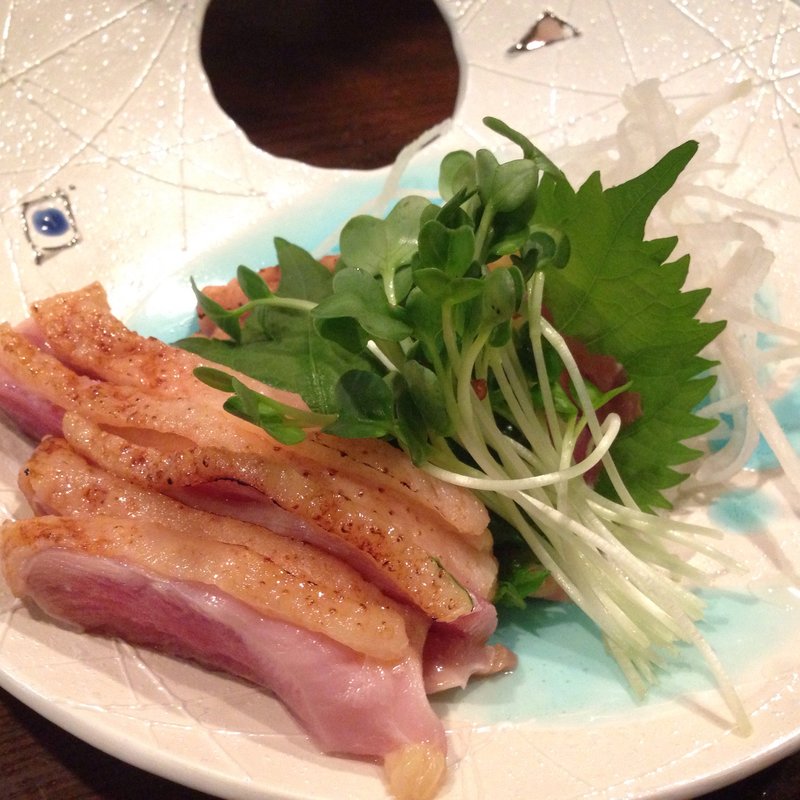 鳥刺し(もも)(鳥あえず松尾 )