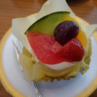 フルーツケーキ（ケーキセット）(丸福珈琲店 ららぽーと新三郷店)