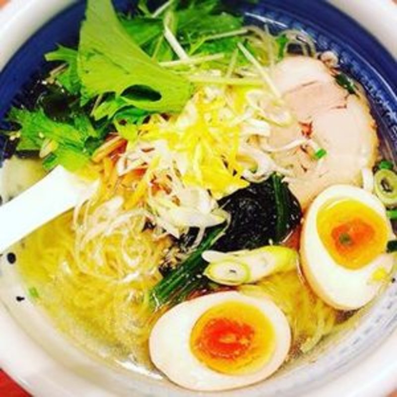 とびっきり濃厚冷やしらーめん(俺流塩らーめん 東急本店前店)