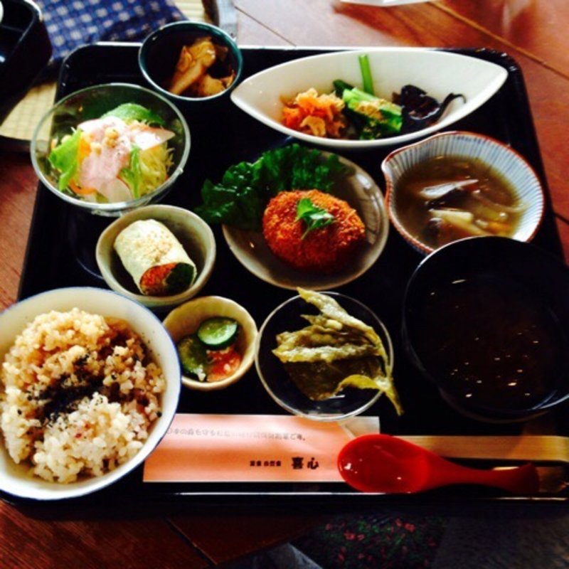 本日の定食(菜食自然食 喜心 （さいしょくしぜんしょく きしん）)