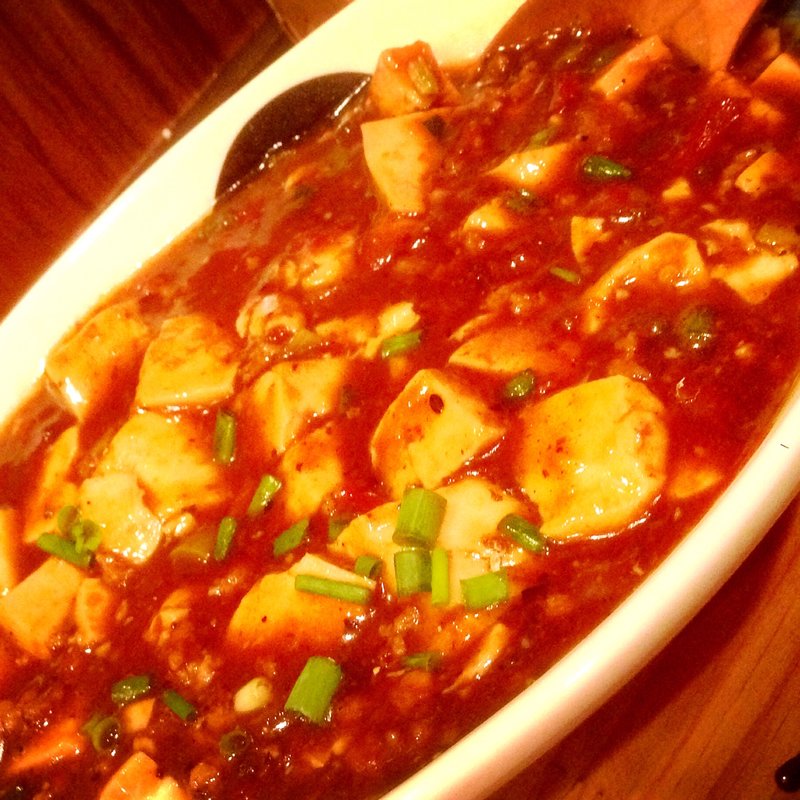 麻婆豆腐(杏's cafe)
