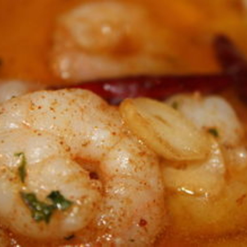 海老のアヒージョ(バル・アキ （Bar Aqui）)