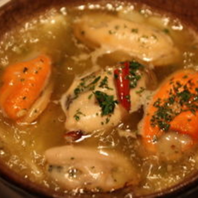 パーナ貝のアヒージョ(バル・アキ （Bar Aqui）)