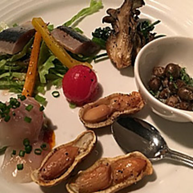 前菜盛り合わせ(夢酒 ダイニングバームッシュ藤沢店)