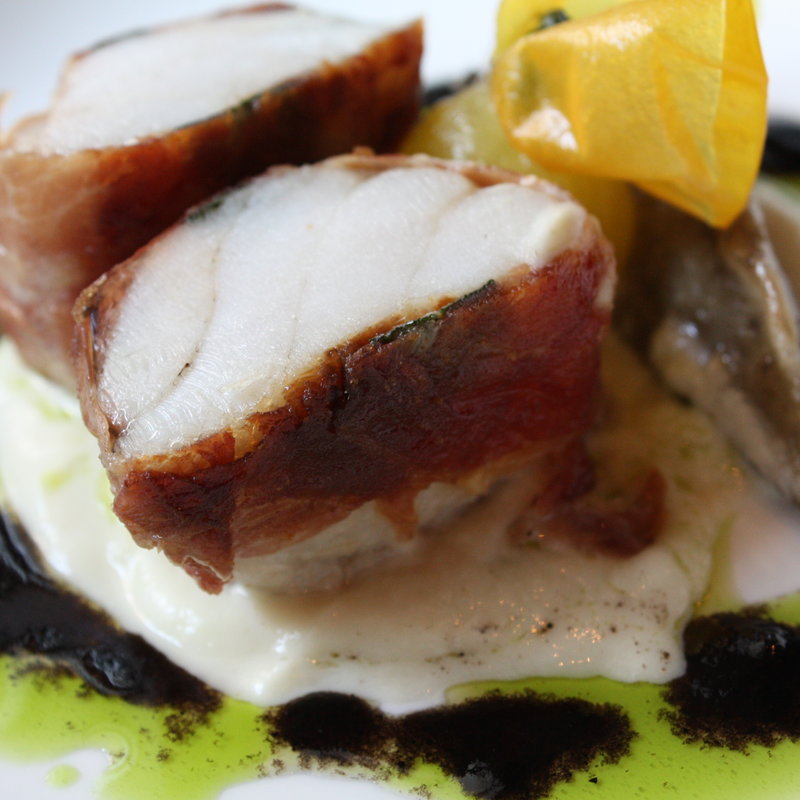 真鯛のポワレ(ミラノレッドバー @ マリオ・イ・センティエリ （Milano Red Bar at Mario i Sentieri）)