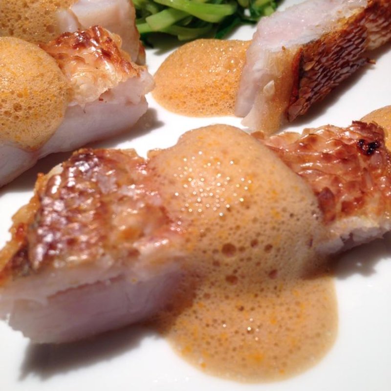 本日の魚料理(フレンチ マルゴット・エ・バッチャーレ（Margotto e Baciare）西麻布)