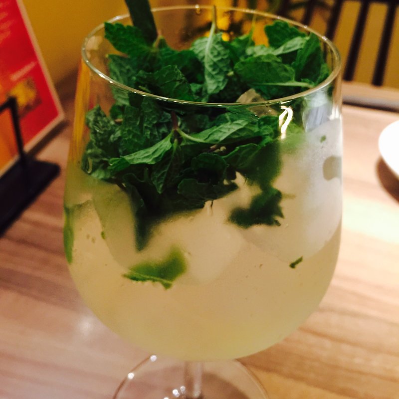 シャンパンモヒート(ベトナムビストロ asiatico（アジアティコ）)