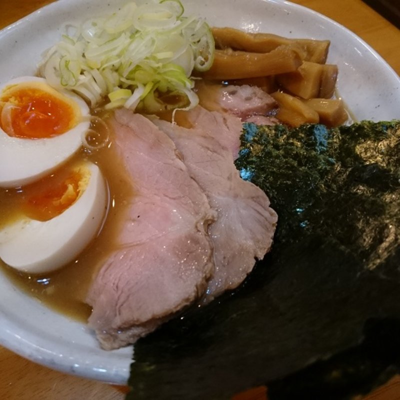 全部のせ らぁ麺（細麺）(麺道GENTEN )