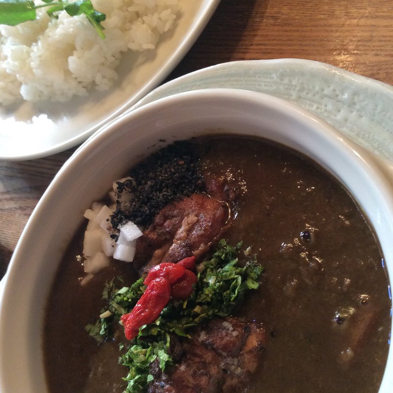 薬膳鶏肉カレー(薬膳カレー じねんじょ谷中店)