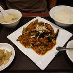 マーボーナスセット(唐庄酒家)