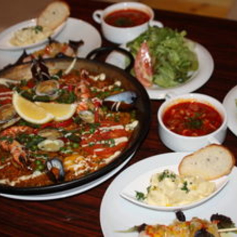 パエリアセット(バル・アキ （Bar Aqui）)