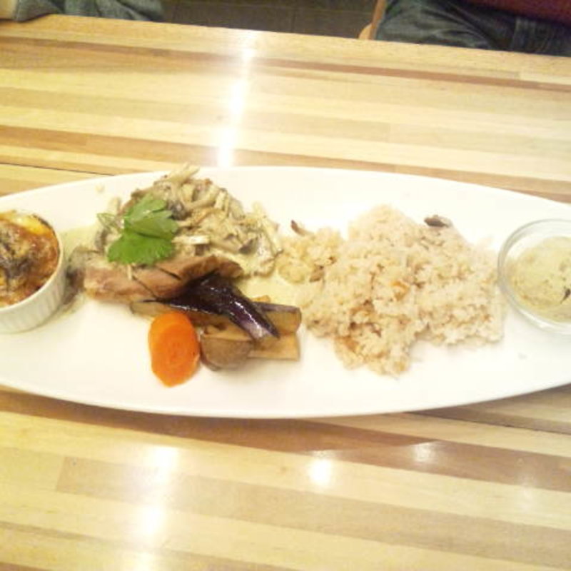 秋のディナープレート(ユーヨーカフェ 仙川店 （YuuYooCAFE）)