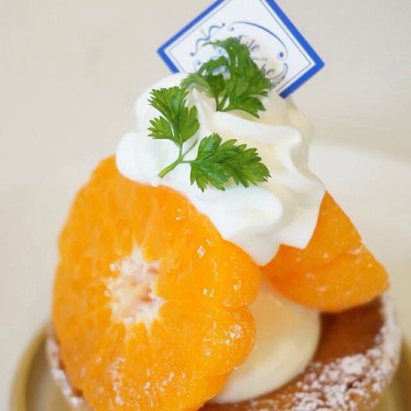 温州みかんのタルト(エルブランシュ)