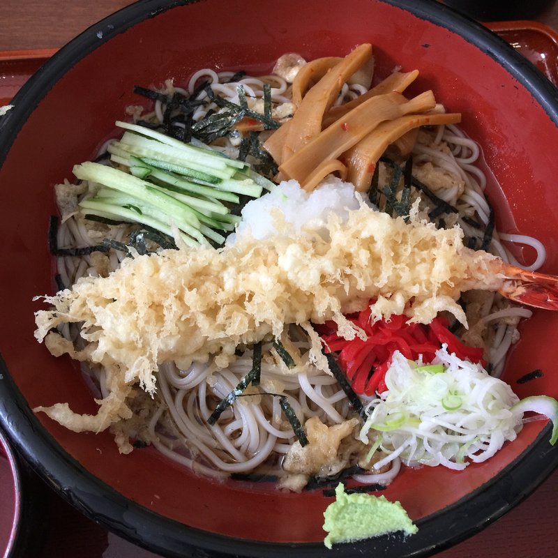 季節限定冷やしたぬきそば(末広庵 イオンタウン塩釜SC店 )