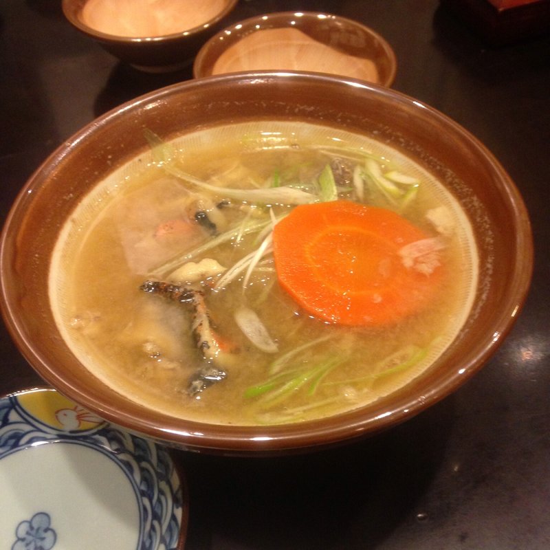 あら汁(塩竈 すし哲 （すしてつ）)