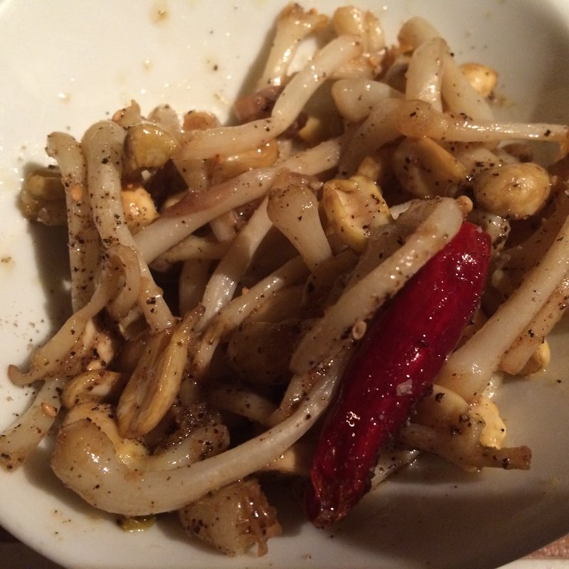 ピーもや炒めナムル(表参道焼肉KINTAN)