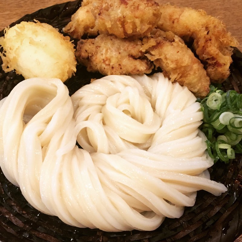 かしわ天ざる(慎)