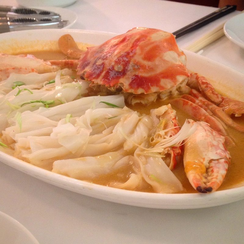 蟹の紹興酒漬け(大班樓)