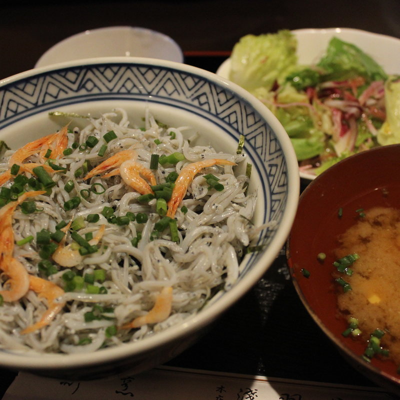 しらす丼(浅羽屋本店)